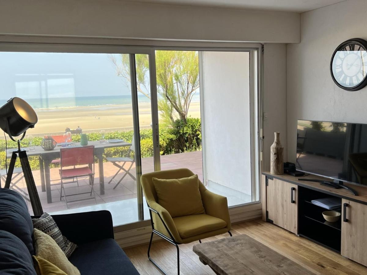 Appartement 2P, Rez-De-Jardin, Acces Plage, Animaux Ok, Parking, Internet Inclus - Fr-1-487-355 Cabourg Exteriör bild